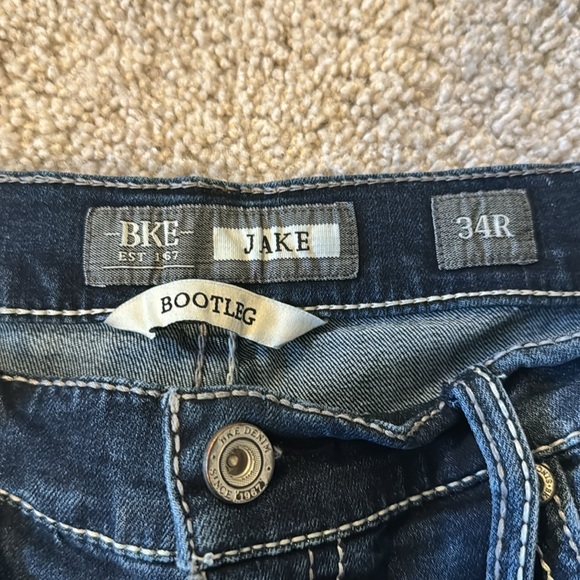 BKE Jake jeans bootcut size 34R - Picture 2 of 4